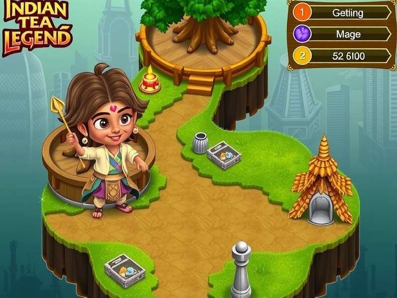 Indian Tea Legend Game Screenshot